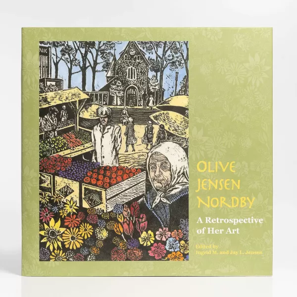 Norwegian American Geneological Olive Jensen Nordby: A Retrospective Of Her Art, Edited By Ingrid M. And Jay L. Jensen Clearance