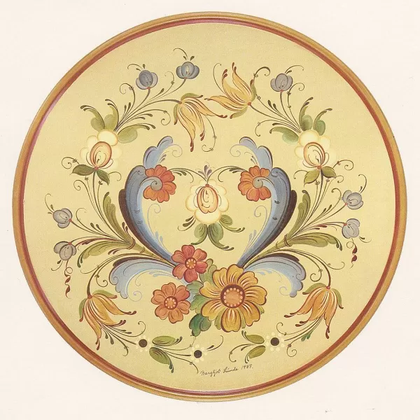 Vesterheim Museum Store Rogaland Rosemaling Patterns By Bergljot Lund Set D Hot
