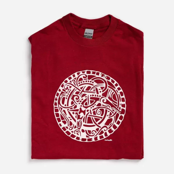 Swedish Passport Company Viking Brooch T-Shirt Outlet